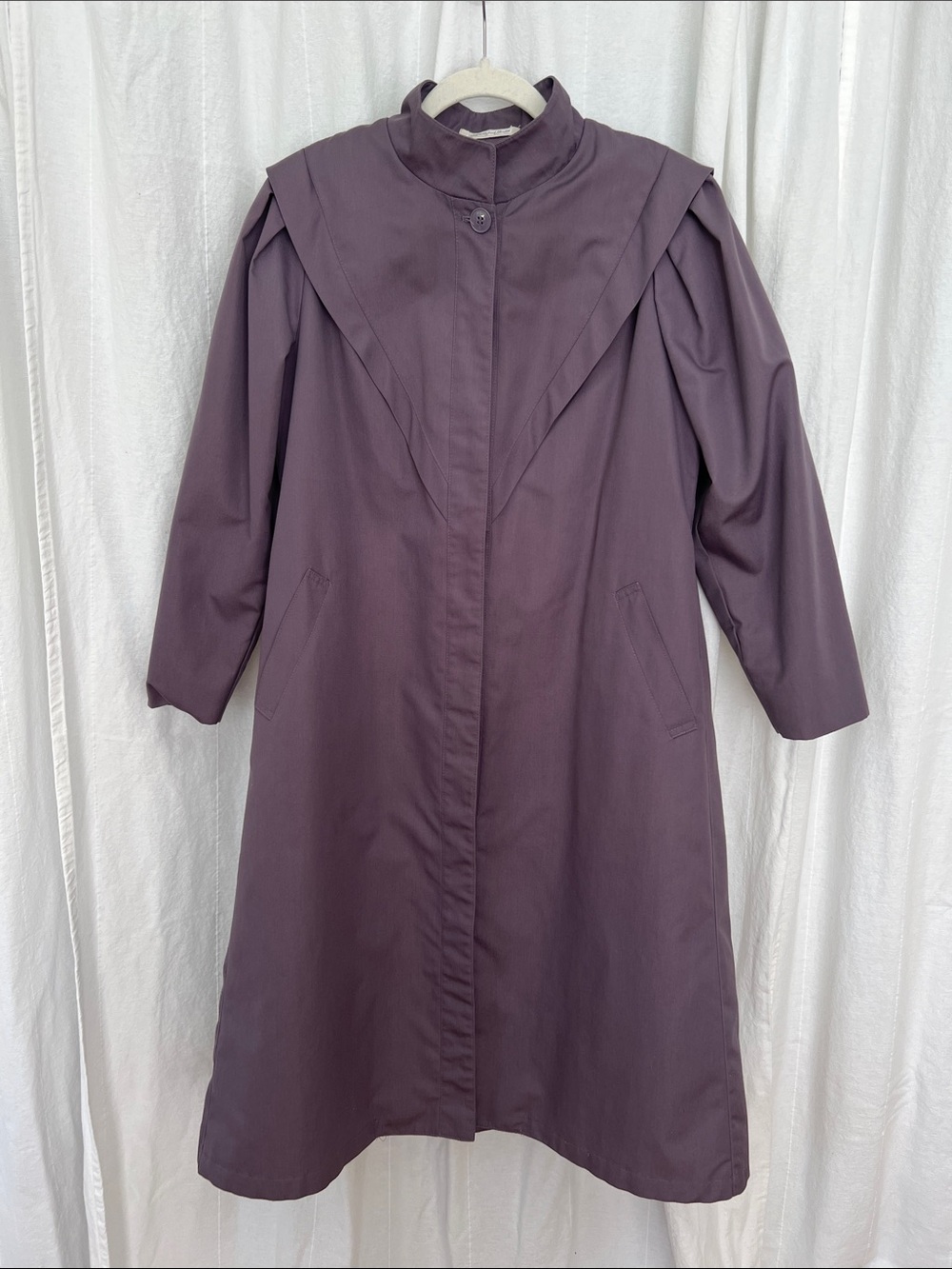 VINTAGE MISTY HARBOR Jacket - Classic Stand Collar